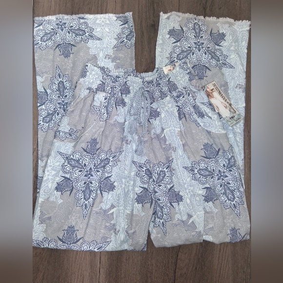 Rewash Blue and Gray Textured Pants, Size XXL. Navy Blue/Dusty Blue - Picture 4 of 6